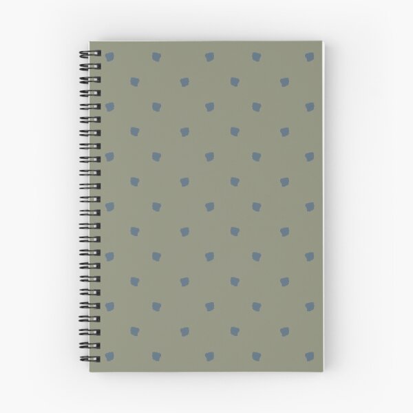 Item preview, Paint Splash Polka Dot: Payne Grey On Rusty Celadon designed and sold by TheScraggyBeard.
