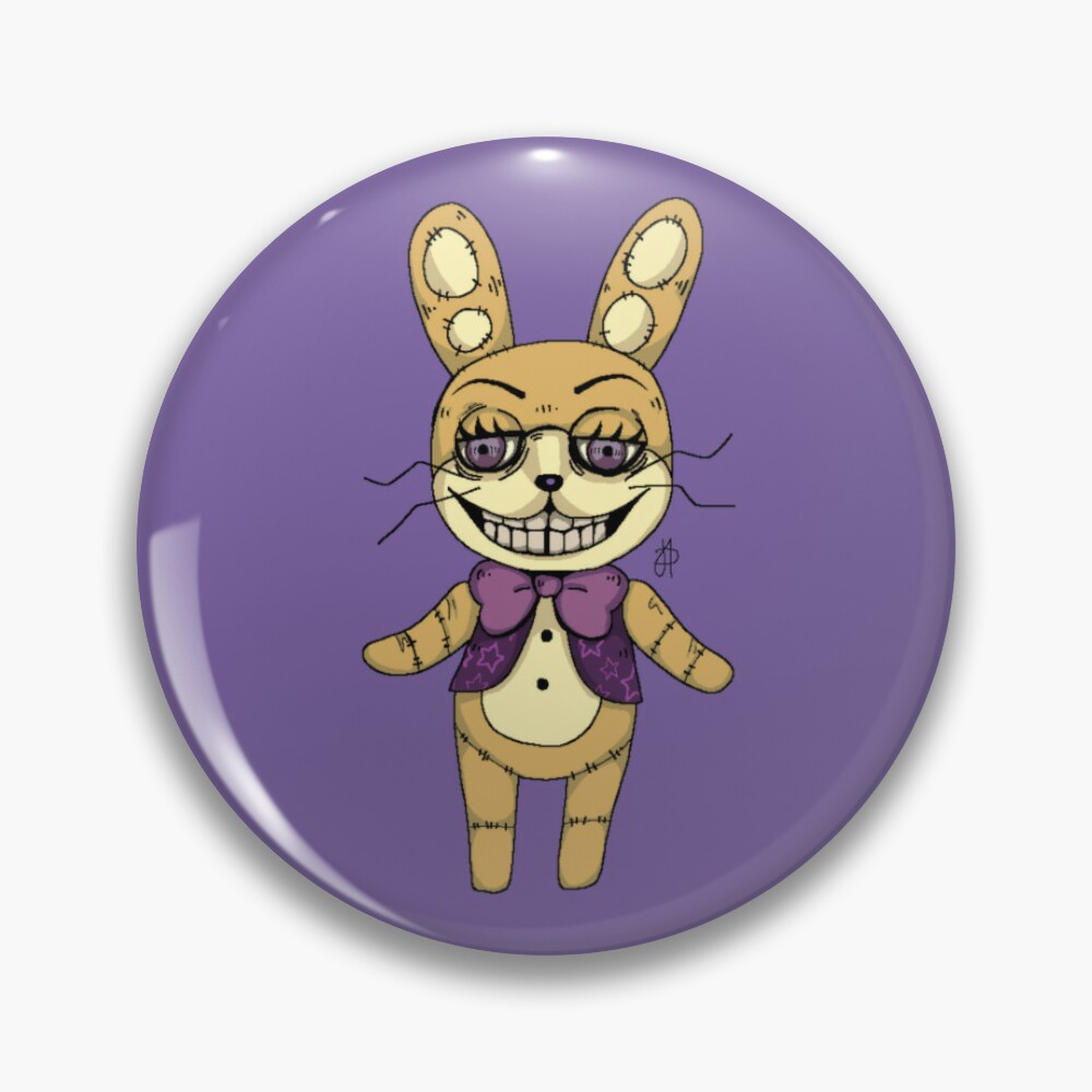 Glitchtrap Plush Pin for Sale by chronodia