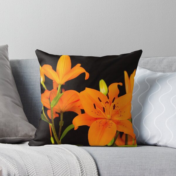 Item preview, Orange lilies flowers designed and sold by Josu Ozkaritz.