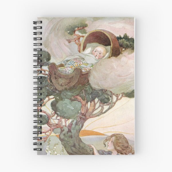 Item preview, Anne Anderson Baby In The Tree Top designed and sold by Deannaboh.