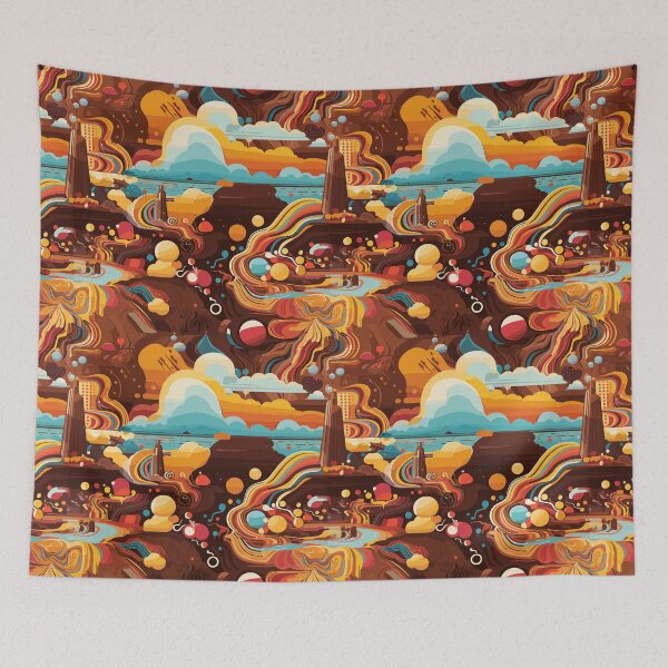 Item preview, CocoDreams: Psychedelic Chocolate Wonderland Design Collection designed and sold by KaonDesign.