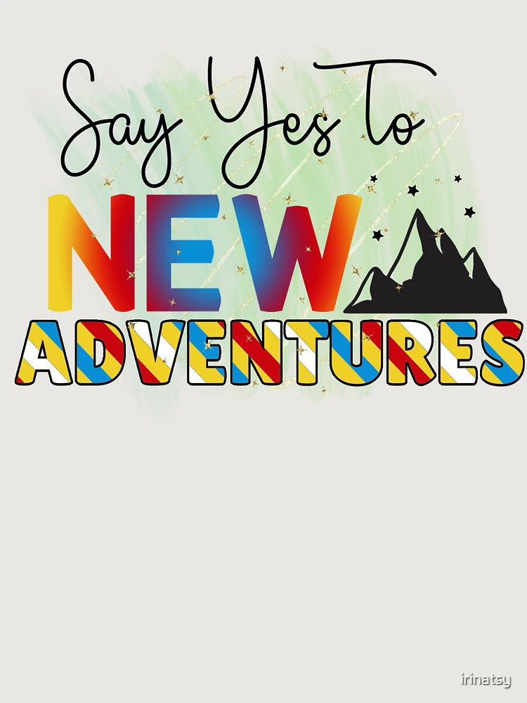 Thumbnail 6 von 6, Premium Oversized Pullover, Say Yes to New Adventures designt und verkauft von irinatsy.