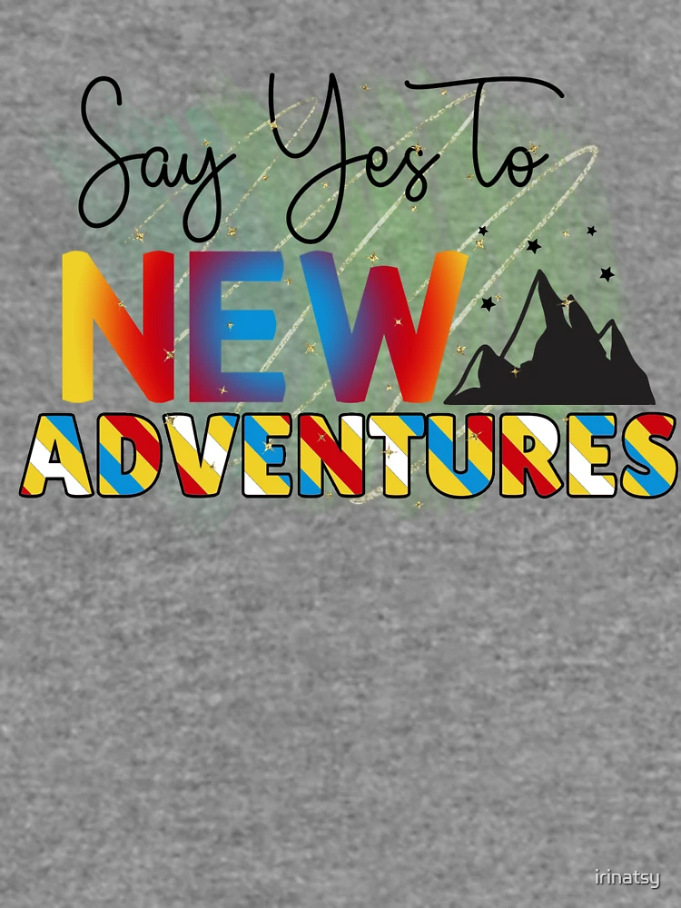 Thumbnail 6 von 6, Leichter Pullover, Say Yes to New Adventures designt und verkauft von irinatsy.