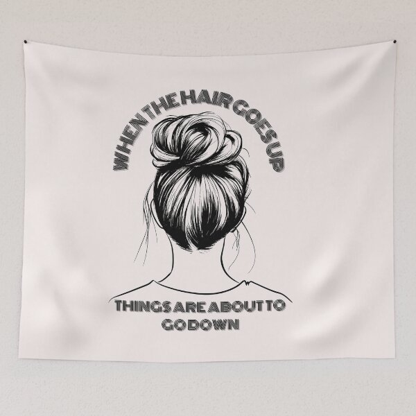 Item preview, When hair goes up design designed and sold by GracefulGems.