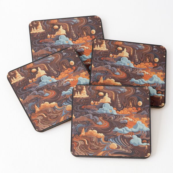 Item preview, CocoDreams: Psychedelic Chocolate Wonderland Design Collection designed and sold by KaonDesign.