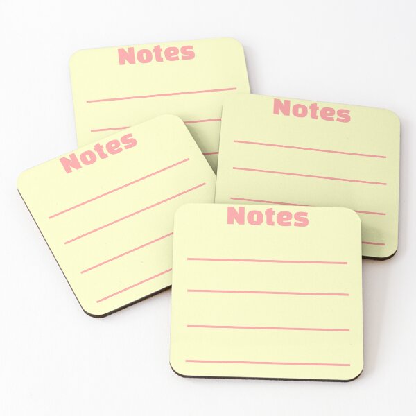 Item preview, Pink Notes For Planner designed and sold by Kristka.