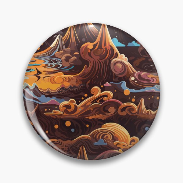 Item preview, CocoDreams: Colección de diseño psicodélico del país de las maravillas del chocolate designed and sold by KaonDesign.