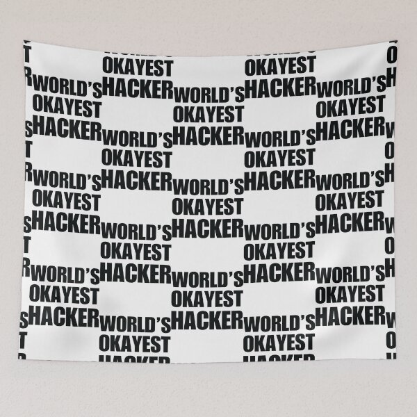 Item preview, Funny World_amp_39_s Okayest Hacker Gift For Computer Nerds Coffee Mug designed and sold by BeatrixasPearla.