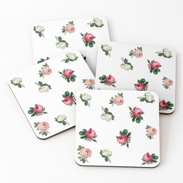 Item preview, Red and white flowers designed and sold by FlowerandDesing.