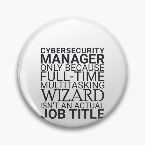 Artikelvorschau, Cybersecurity Manager WizardCybersicherheit entworfen und verkauft von BeatrixasPearla.
