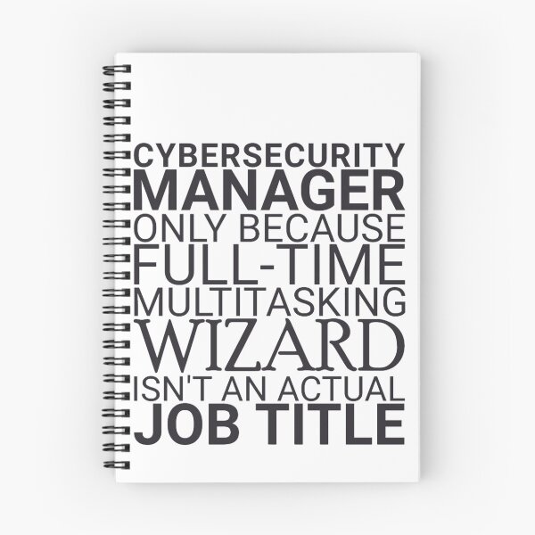 Item preview, Cybersecurity Manager WizardCybersecurity designed and sold by BeatrixasPearla.