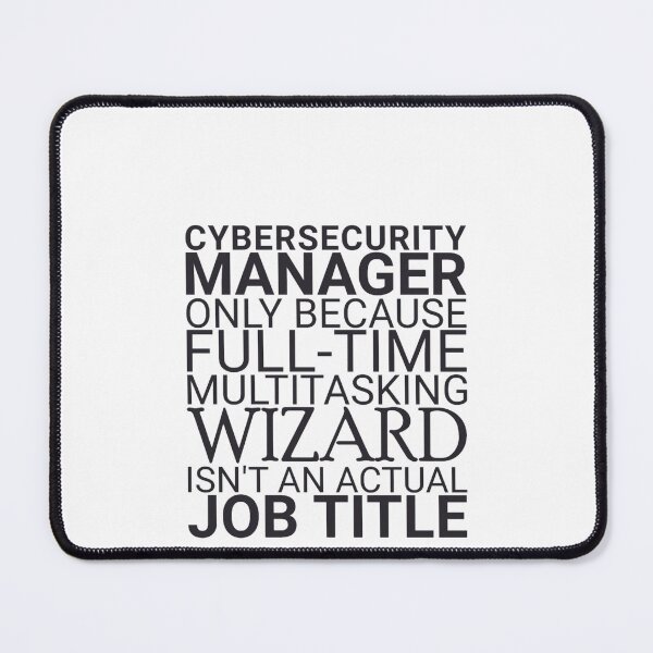 Item preview, Cybersecurity Manager WizardCybersecurity designed and sold by BeatrixasPearla.
