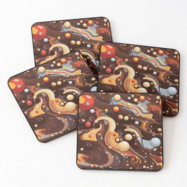 Item preview, CocoDreams: Psychedelic Chocolate Wonderland Design Collection designed and sold by KaonDesign.