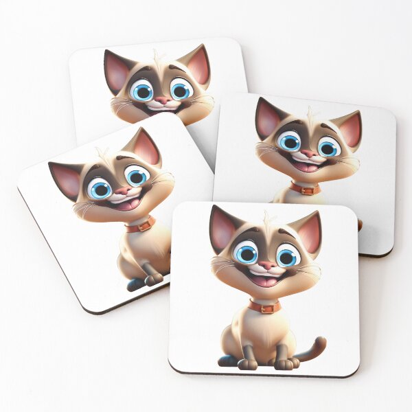 Item preview, Pet Siamese Cat Kitty Cute Cat T-shirt Cartoon Style designed and sold by GoodGuys4itALL.