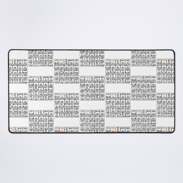 Item preview, Hacker Ports Numbers V2 Updated On White designed and sold by BeatrixasPearla.