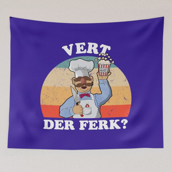Item preview, Vert der ferk Swedish Chef Vintage Retro 	 	 designed and sold by cizuwnmaw89.
