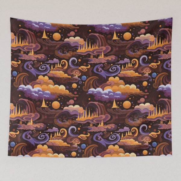 Item preview, CocoDreams: Psychedelic Chocolate Wonderland Design Collection designed and sold by KaonDesign.