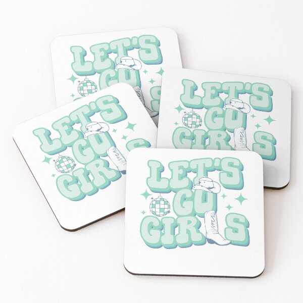 Item preview, Green Let's Go Girls Cowboy Boots Cowgirl Hat Bachelorette Party designed and sold by feel-good-club.