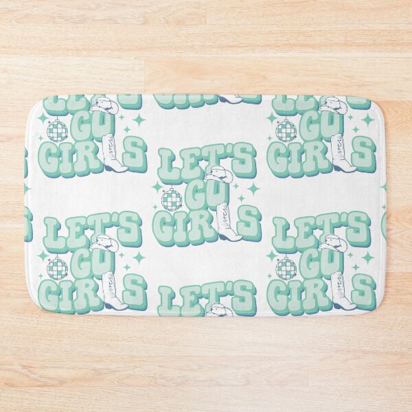 Item preview, Green Let's Go Girls Cowboy Boots Cowgirl Hat Bachelorette Party designed and sold by feel-good-club.