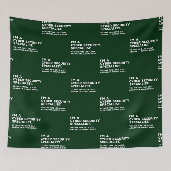 Item preview, I_m A Cyber Security Specialist. To Save Time Let_s Just Assume I_m Always Right Active  designed and sold by BeatrixasPearla.