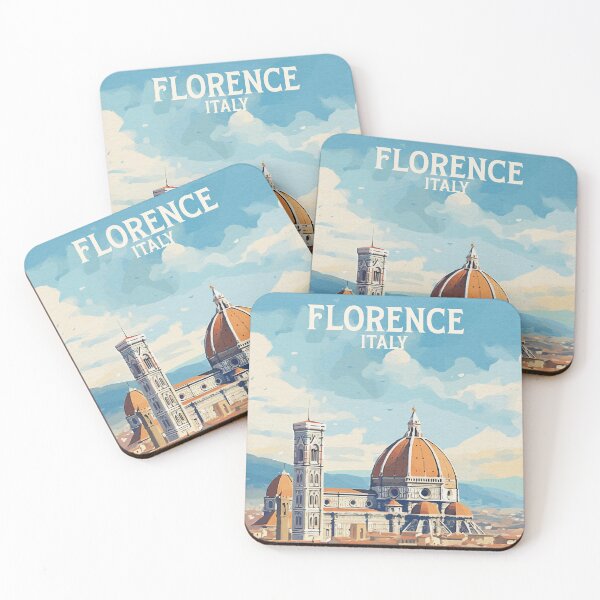 Item preview, Florence Italy Travel Poster  designed and sold by EmmiFoxDesigns.