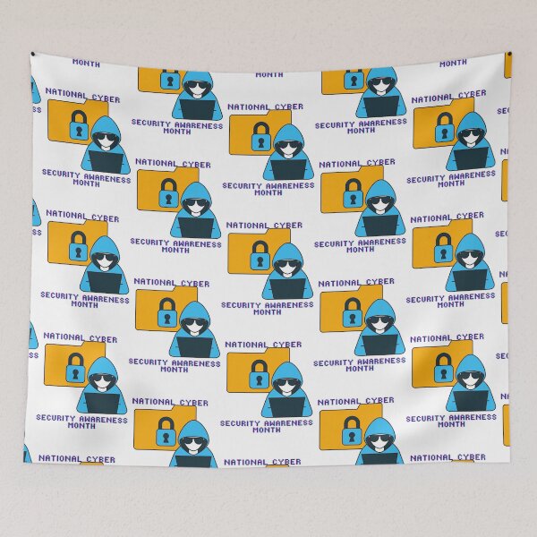 Item preview, National cyber security awareness month designed and sold by BeatrixasPearla.