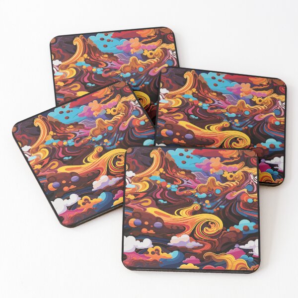 Item preview, CocoDreams: Psychedelic Chocolate Wonderland Design Collection designed and sold by KaonDesign.