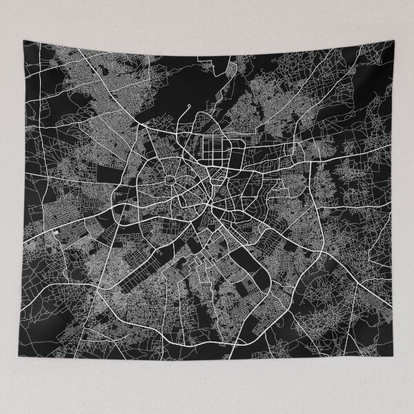 Item preview, Kano City Map of Nigeria - Full Moon designed and sold by deMAP.