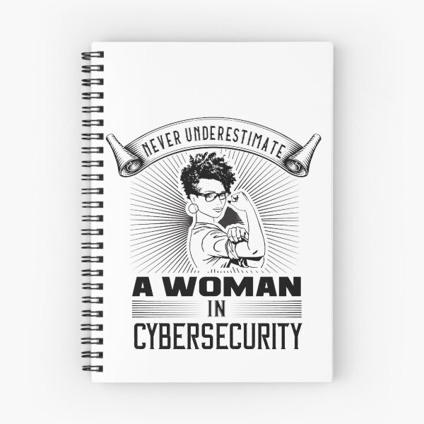 Item preview, Never Underestimate a Woman in Cybersecurity designed and sold by BeatrixasPearla.