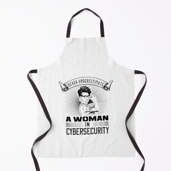 Item preview, Never Underestimate a Woman in Cybersecurity designed and sold by BeatrixasPearla.