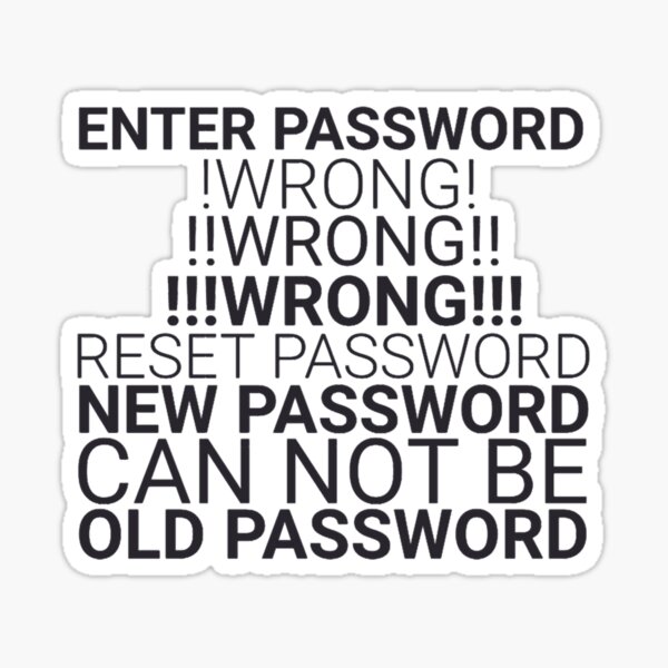 Item preview, Password ChangeCybersecurity designed and sold by BeatrixasPearla.