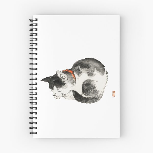 Item preview, Sleeping cat by Kono Bairei (1844-1895) designed and sold by 5b2f.