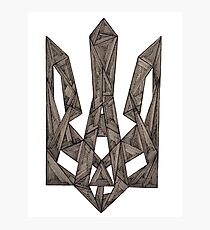 Ukrainian Blazon Photographic Print