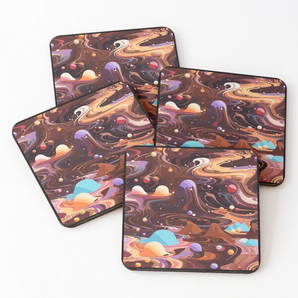 Item preview, CocoDreams: Psychedelic Chocolate Wonderland Design Collection designed and sold by KaonDesign.