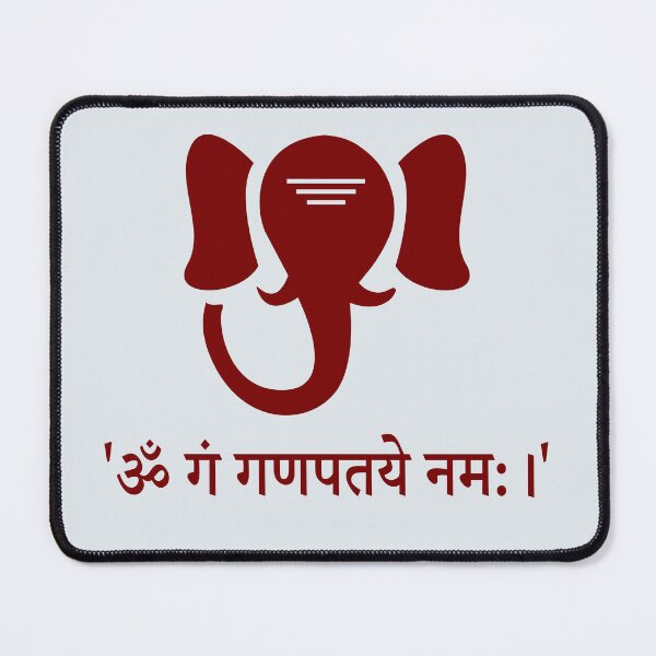 Item preview, ganesha png with mantra designed and sold by hutofdesigns.