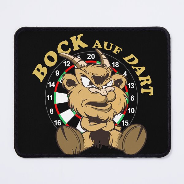 Item preview, Dart Bock funny saying: No Bock on darts designed and sold by ChrUzDesigner.
