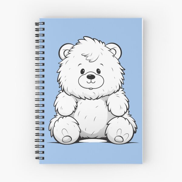 Item preview,  pure white teddy bear  designed and sold by BLOBBOF.