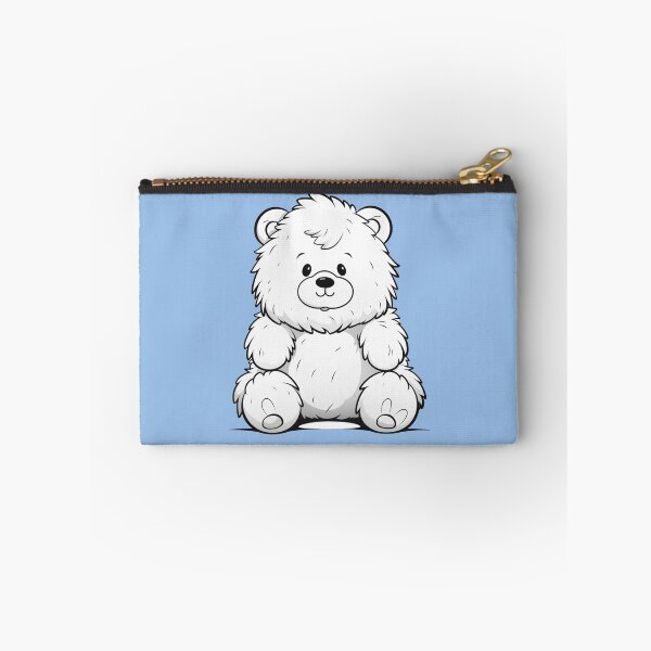 Item preview,  pure white teddy bear  designed and sold by BLOBBOF.