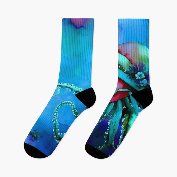 Item preview, Metallic Look Octopus Retro Futuristic Style on Beach at Night - AI Art 6 of 8 designed and sold by Beachy.