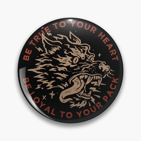 Item preview, Be Loyal to Your Pack, Wolf Design designed and sold by Proverbial Wisdom Design.