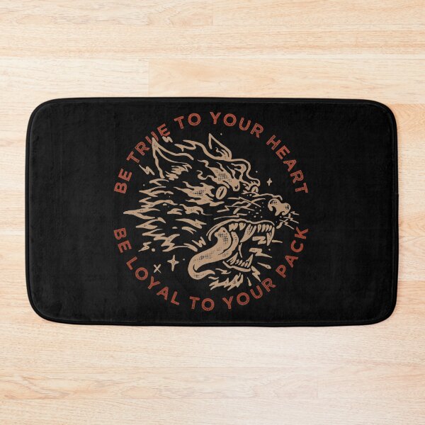 Item preview, Be Loyal to Your Pack, Wolf Design designed and sold by Proverbial Wisdom Design.