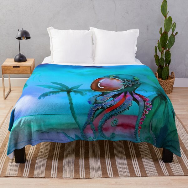 Item preview, Metallic Look Octopus Retro Futuristic Style on Beach at Night - AI Art 8 of 8 designed and sold by Beachy.