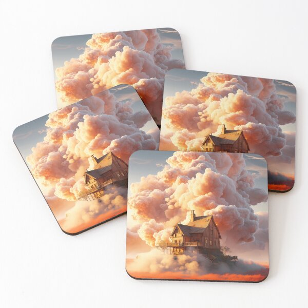 Item preview, Cloudy House - Artwork 1/3 designed and sold by TFMSTYLE.