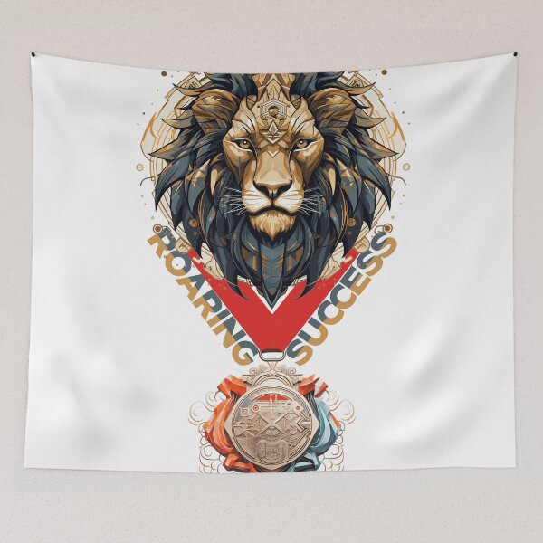 Item preview, Lion Roaring Success - Back to School for Teachers and Students designed and sold by LOT7Clothing.