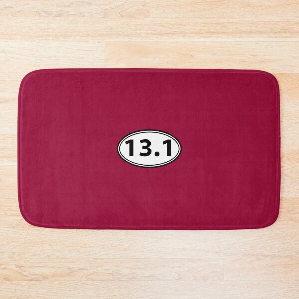 Item preview, Runner 	 for 	  	 - 13.1 Half Marathon Runner 	 Decal Oval - 13 1 	 Ideas for Runners of Half Marathons - Jogging  5K Run Jogger 	 	 designed and sold by quofzqvp89.