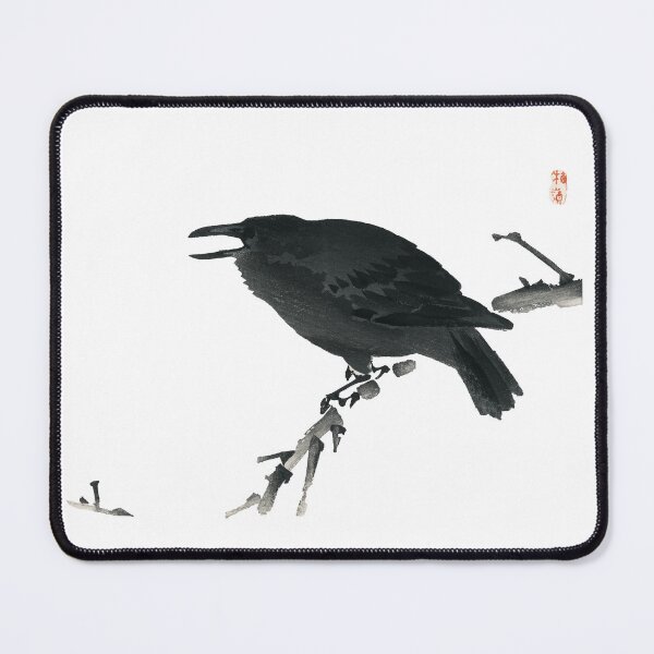 Item preview, Crow by Kōno Bairei (1844-1895) designed and sold by 5b2f.