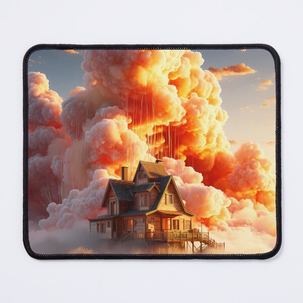 Item preview, Cloudy House - Artwork 3/3 designed and sold by TFMSTYLE.