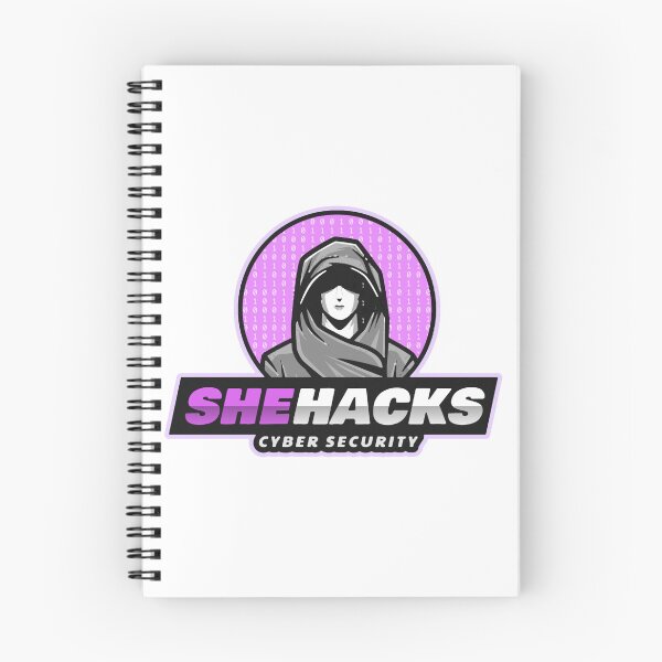 Item preview, She Hacks - Female hacker - Cyber Security - Purple designed and sold by LucastaOdetten.
