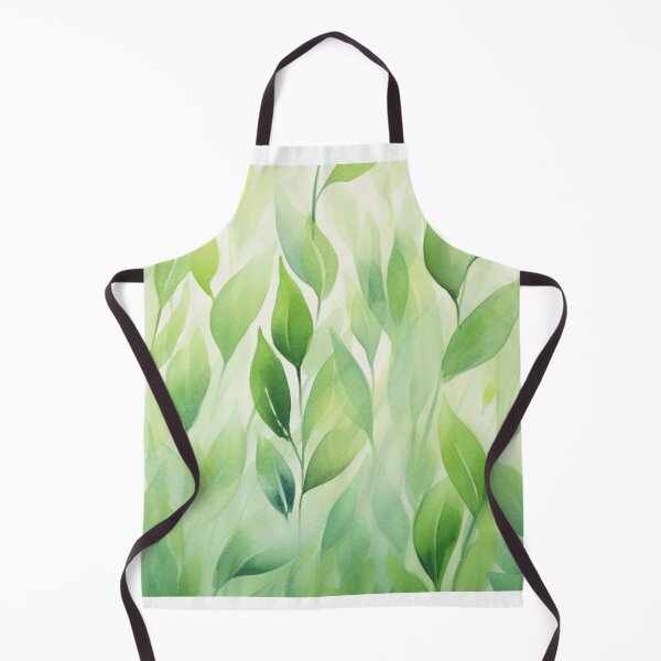 Item preview, Green leaves in watercolor designed and sold by Polistchuk.