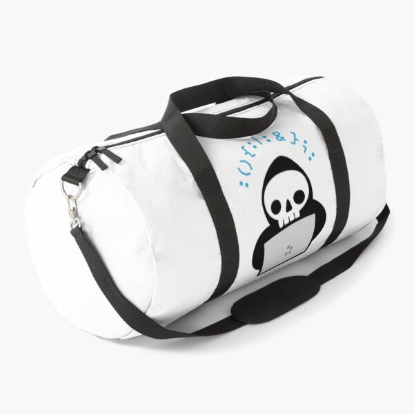 Item preview, Skull Hacker with black hoodie and laptop writing a Fork Bomb designed and sold by LucastaOdetten.
